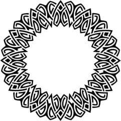 ornamental circle frame