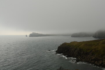 fog on the sea