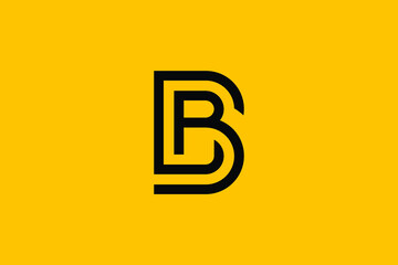 CB logo letter design on luxury background. BC logo monogram initials letter concept. CB icon logo design. BC elegant and Professional letter icon design on background. B C CB BC