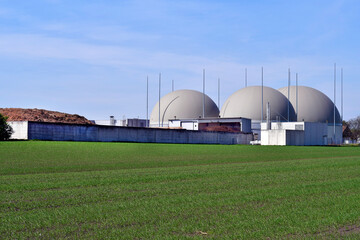 Fototapeta na wymiar Biogas and Ethanol Plant