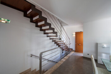 staircase in a modern house