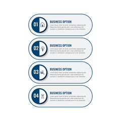 vector illustration Infographic design template with icons. can be used for workflow layout, diagram, annual report, web design.
