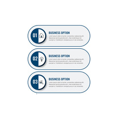 vector illustration Infographic design template with icons. can be used for workflow layout, diagram, annual report, web design.
