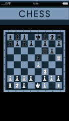 Illustration of chessboard with pieces. Online game
