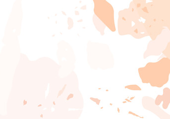 Terrazzo modern abstract template. Pink texture