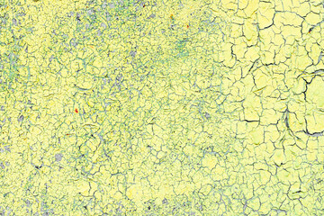 Metal texture with scratches and cracks which can be used as a background