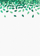 Swamp Foliage Fresh Vector Transparent Background