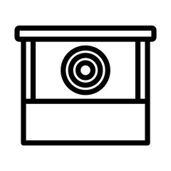 Prize Shooting Range Icon