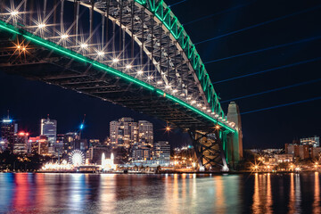 Fototapeta na wymiar Harbour Bridge Sydney Australia