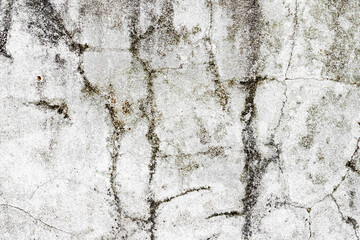 Texture of a concrete wall with cracks and scratches which can be used as a background