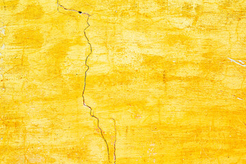 Naklejka premium Texture of a concrete wall with cracks and scratches which can be used as a background