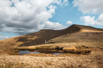 Brecon beacons mountain range