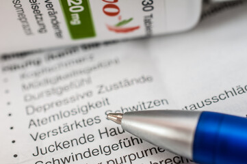 Medizin - Nebenwirkungen