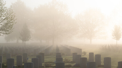 The Canadian War Cemetery in Groesbeek