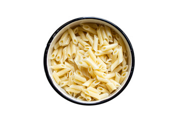 penne pasta semolina durum wheat italian cuisine meal snack copy space food background rustic top view