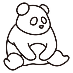 かわいい　パンダイラスト