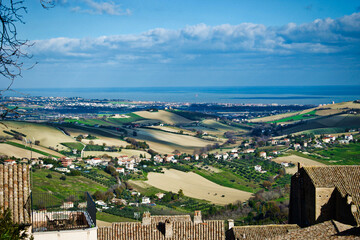 Włochy, pola i morze © Kalinda
