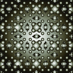 Pattern with a black-and-white gradient . Abstract metallic background