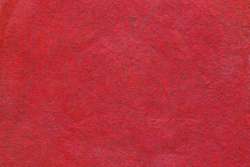 和紙テクスチャー背景(赤色) 濃染め紅の八塩色の和紙