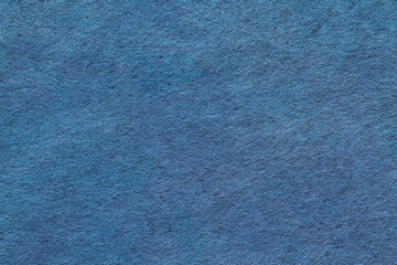 Obraz premium 和紙テクスチャー背景(青色) 細かい繊維が沢山ある紺青色の因州和紙 