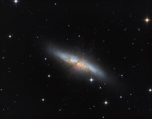 M 82 Cirgar Galaxy