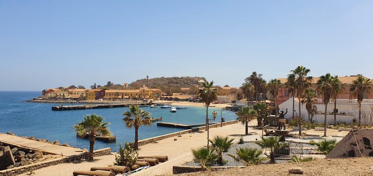 Naklejki  île de Gorée, Insel, Senegal