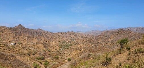 Fototapeta na wymiar Panorama, Santiago, Kap Verde