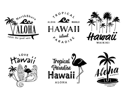 ハワイのタイポグラフィ（hawaii typography）