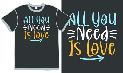 all you need is love, digitally generated, heart love, valentine day design concept