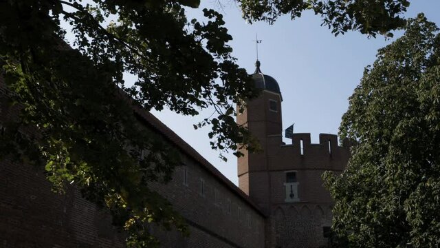 Pelsertoren, Fur Tower in Zwolle, Netherlands, city wall