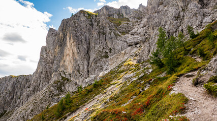 Dolomites mountains south tyrol - Croda Rossa
