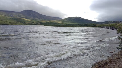 lake in the mountains