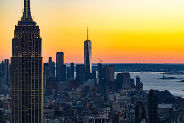 Empire State Building at Sunset