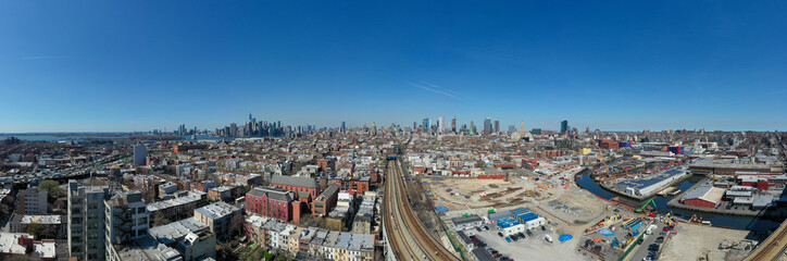 Fototapeta na wymiar Gowanus Neighborhood - Brooklyn, New York
