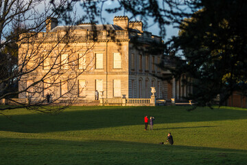Museum of Blaise Castle Estate at sunset, Bristol, UK