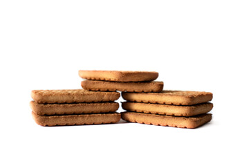 indian biscuit cookies white flour biscuit indian cooking white background