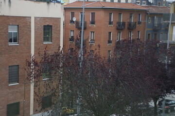 Urbanscape in the city of Bilbao