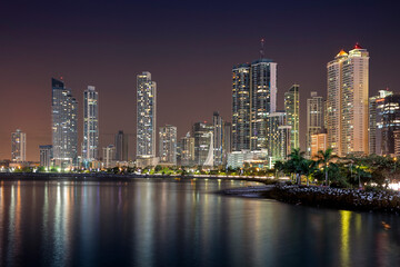 Fototapeta premium Sky Line de la Ciudad de Panamá 