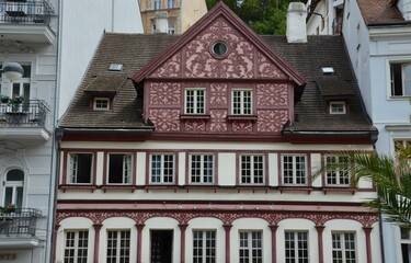 Fototapeta premium house of Peter the Great , Karlovy Vary