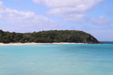 Plage du Vieux Fort Marie Galante Guadeloupe Caraïbes Antilles Françaises 
