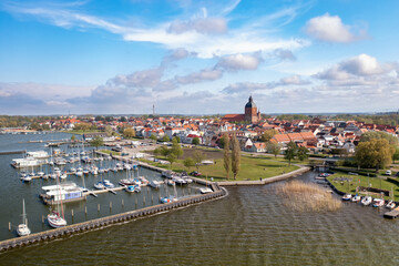 Aussicht auf Ribnitz-Damgarten