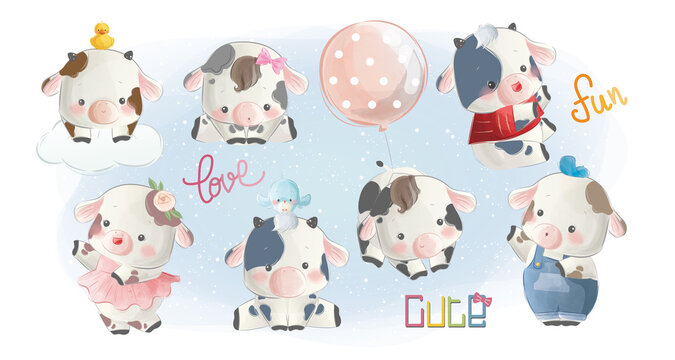 Cute Baby Calf Collections