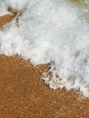waves on the beach