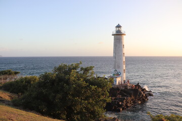 Phare de Vieux Fort Guadeloupe Basse terre Antilles Françaises 