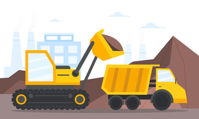 Mining industry composition.