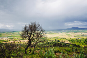 landscape in the mountains