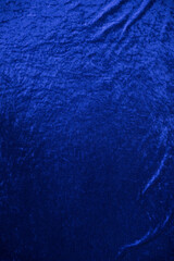fabric texture blue velvet vertical