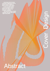 Future futuristic template with abstract current forms for banner design, poster, booklet, report, journal.