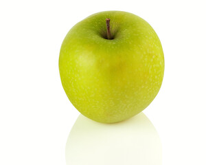 apple on a white background