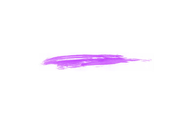 Obraz na płótnie Canvas Purple smear isolated brush for painting
